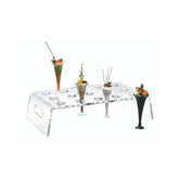 Rosseto Champ Tray Clear Acrylic Champagne Flute Holder